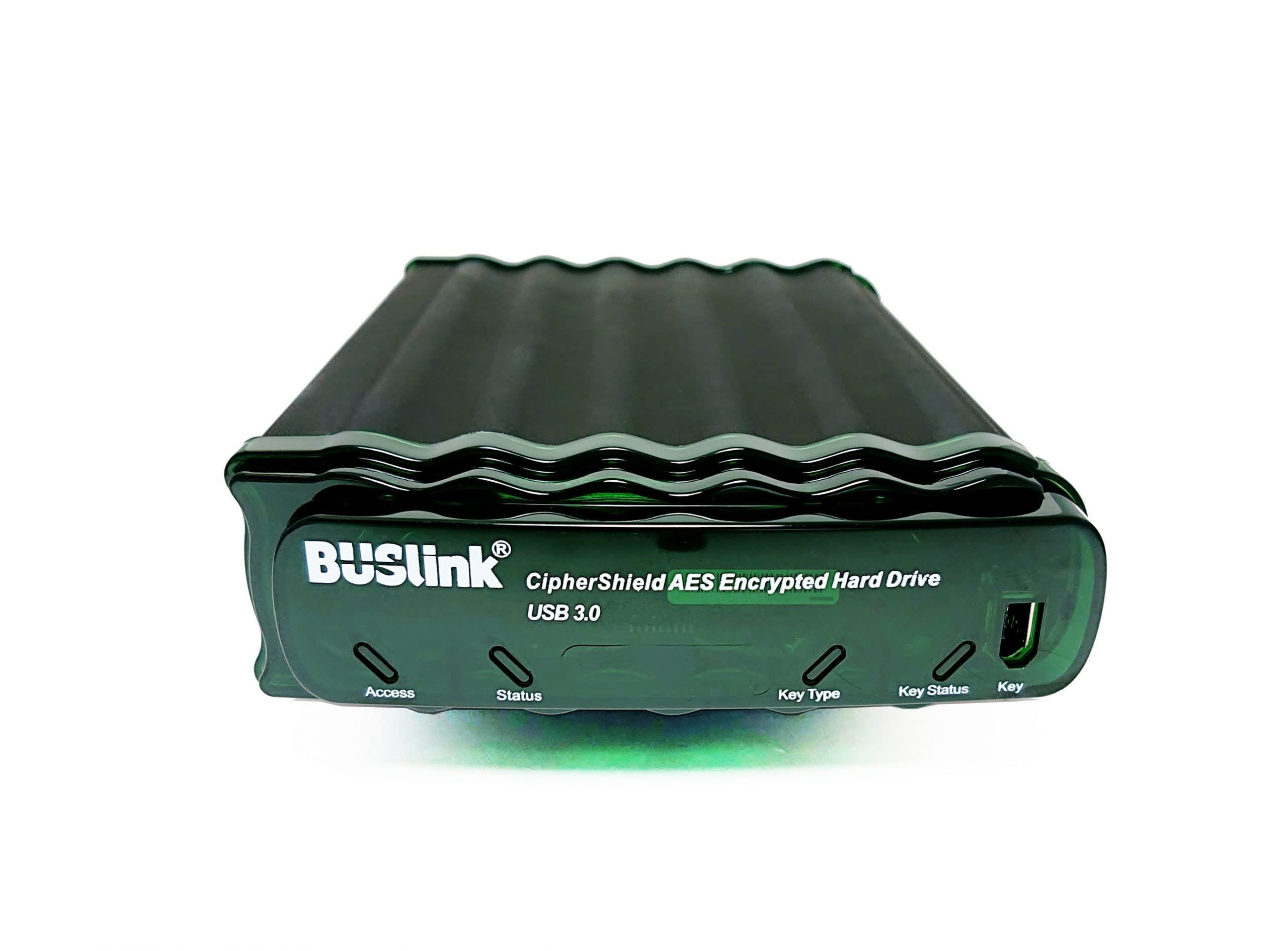 BUSlink Buslink CipherShield USB 3.0/eSATA FIPS 140-2 Level 2 HIPAA 256-bit AES Hardware Encrypted Desktop Hard Drive (2TB)