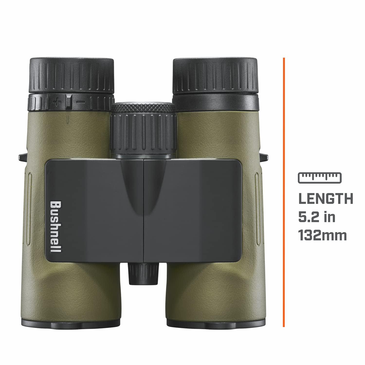 Bushnell Bushnell Prime 10x42 Binocular and Vault Bino Caddy Combination Pack, Waterproof Hunting Binocular with Rugged Binocular Pouch for Hunting, Bird Watching and Hiking