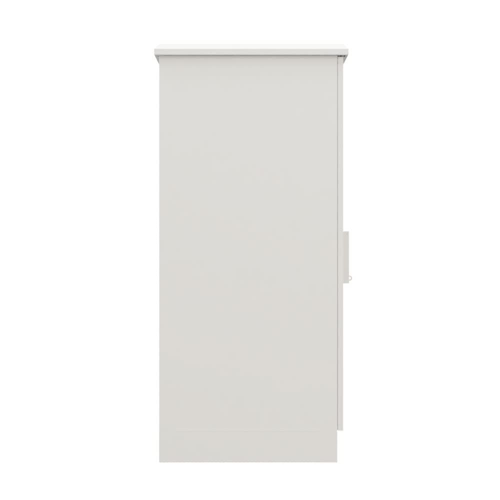 NavePoint NavePoint Floor Mount Outdoor Network Cabinet, 26U, Fans with Temperature Control, White, IP66-Rated