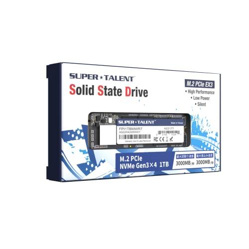 Super Talent Super Talent M.2 PCIe NVMe EX 1TB FPI1TBMWR7 PCIe Gen 3X4