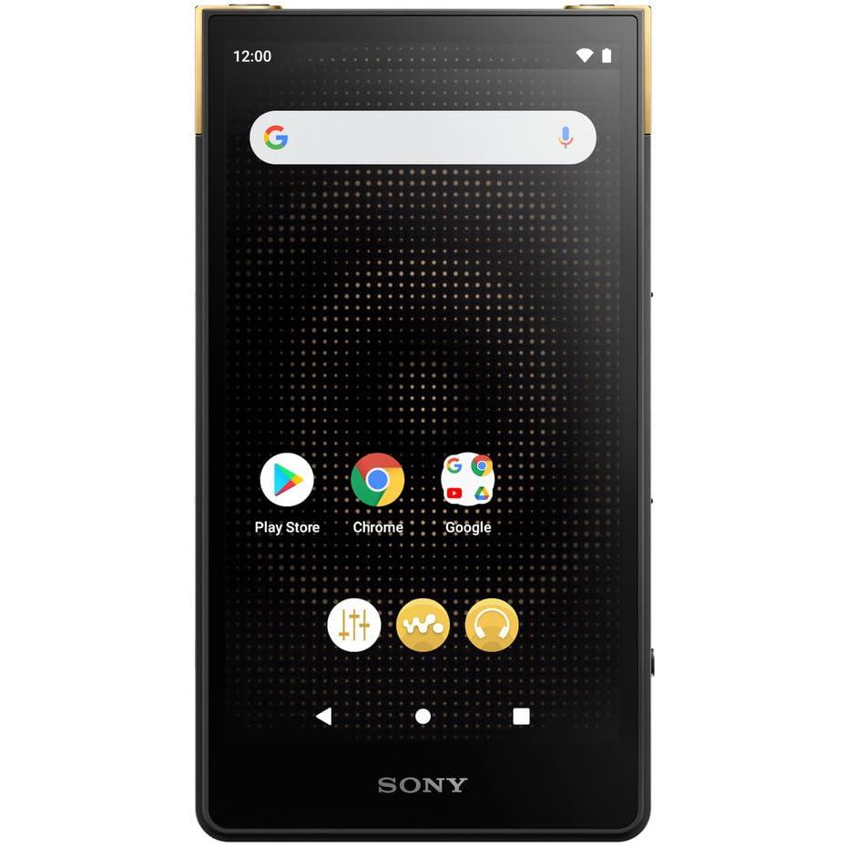 Sony Sony Walkman 64GB Hi-Res Digital Media Player with Bluetooth/WiFi Bundle with Lexar Professional 128GB 1066x MicroSDXC Memory Card and Monoprice 6-inch 3.5mm Splitter Stereo Plug Stereo Jack Cable