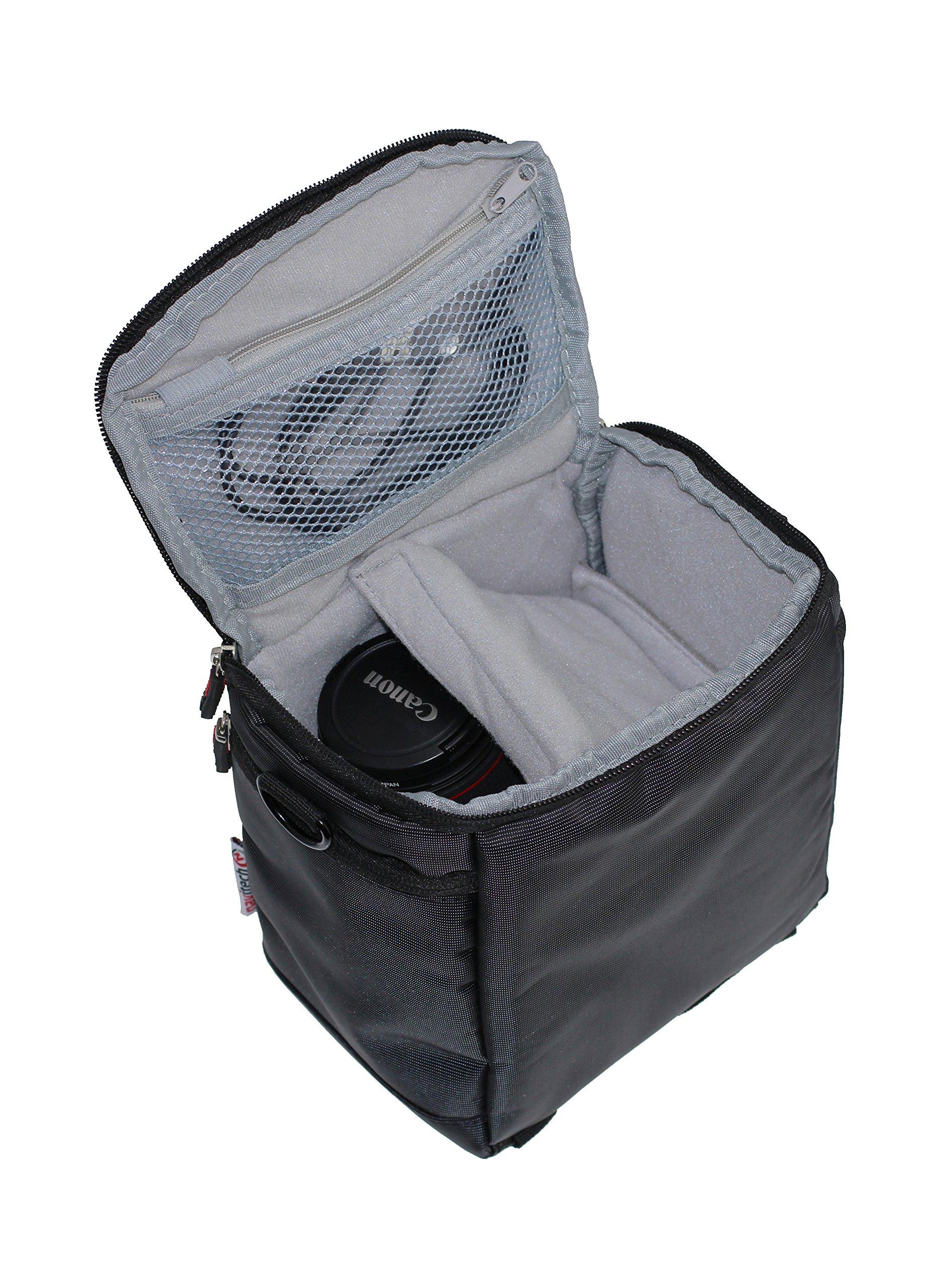 Navitech Navitech Black Protective Portable Handheld Case and Travel Bag Compatible with The VTech Kidizoom Duo