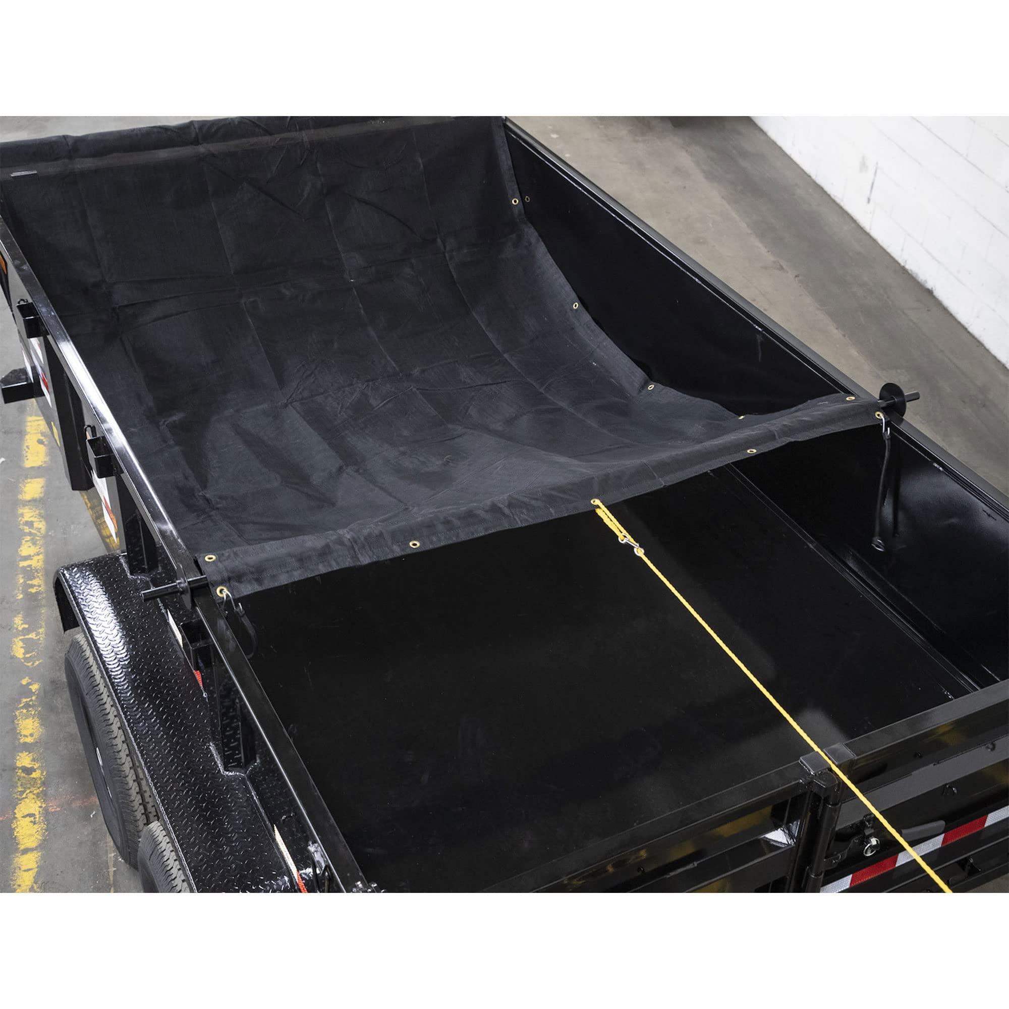 Buyers Products Buyers Products DTR7515 Aluminum Tarp System with Mesh Tarp, 7-1/2 X 15 Feet