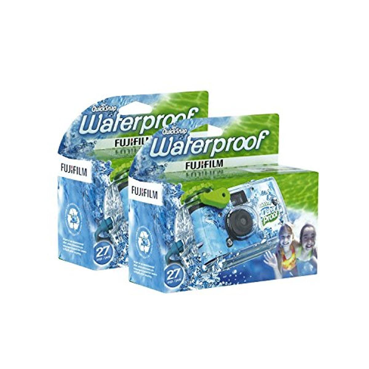 Fujifilm Fujifilm Disposable QuickSnap Waterproof Pool Underwater 35mm Camera, Pack of 2