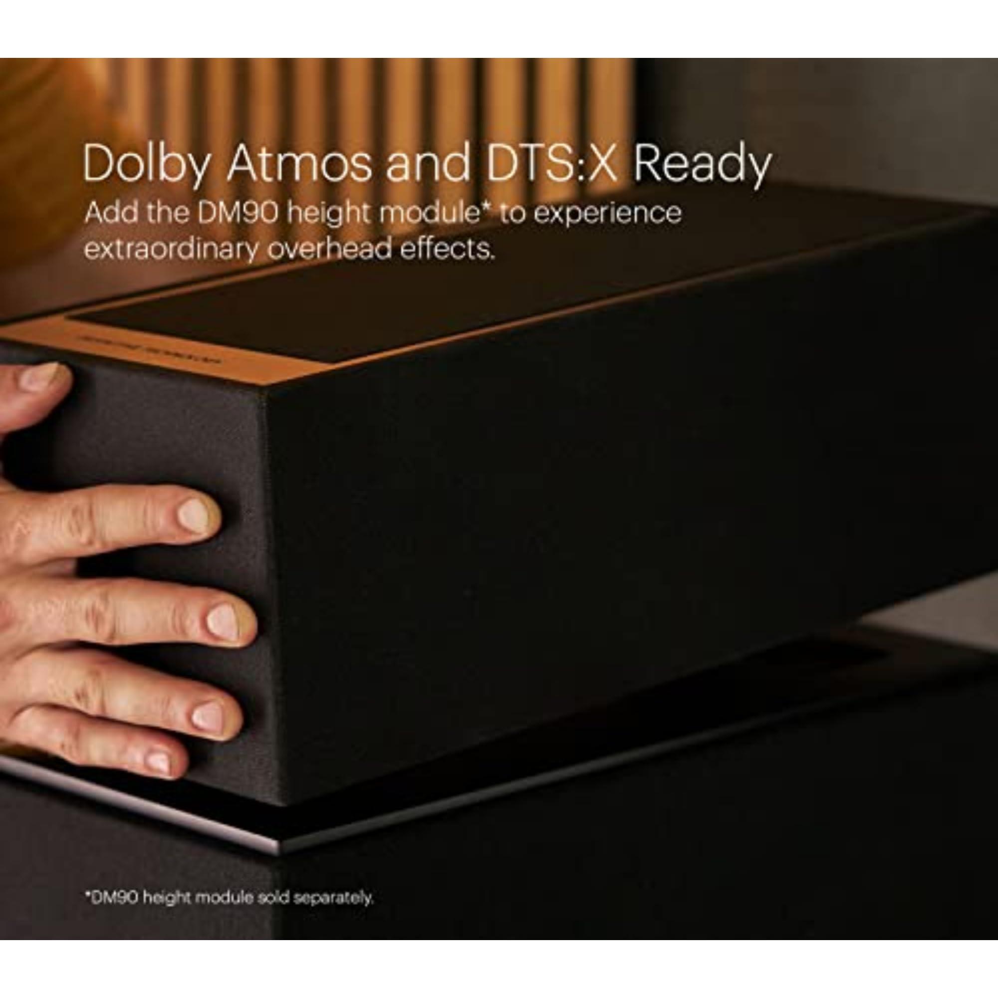 Definitive Technology Definitive Technology Dymension DM70 Large Tower Speaker, with Adjustable Bipolar Arrays, 4 BDSS Mid/Bass Woofers & Tweeter, 3XR Architecture with 10\" Subwoofer, Dolby Atmos/DTS:X Ready, Black