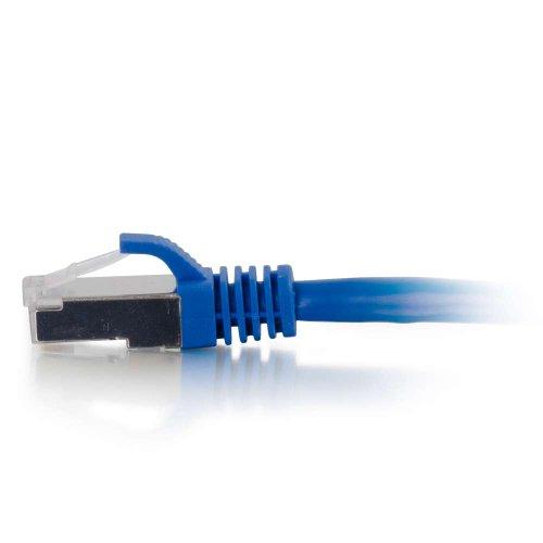 C2G C2G 00681 Cat6a Cable - Snagless Shielded Ethernet Network Patch Cable, Blue (10 Feet, 3.04 Meters)