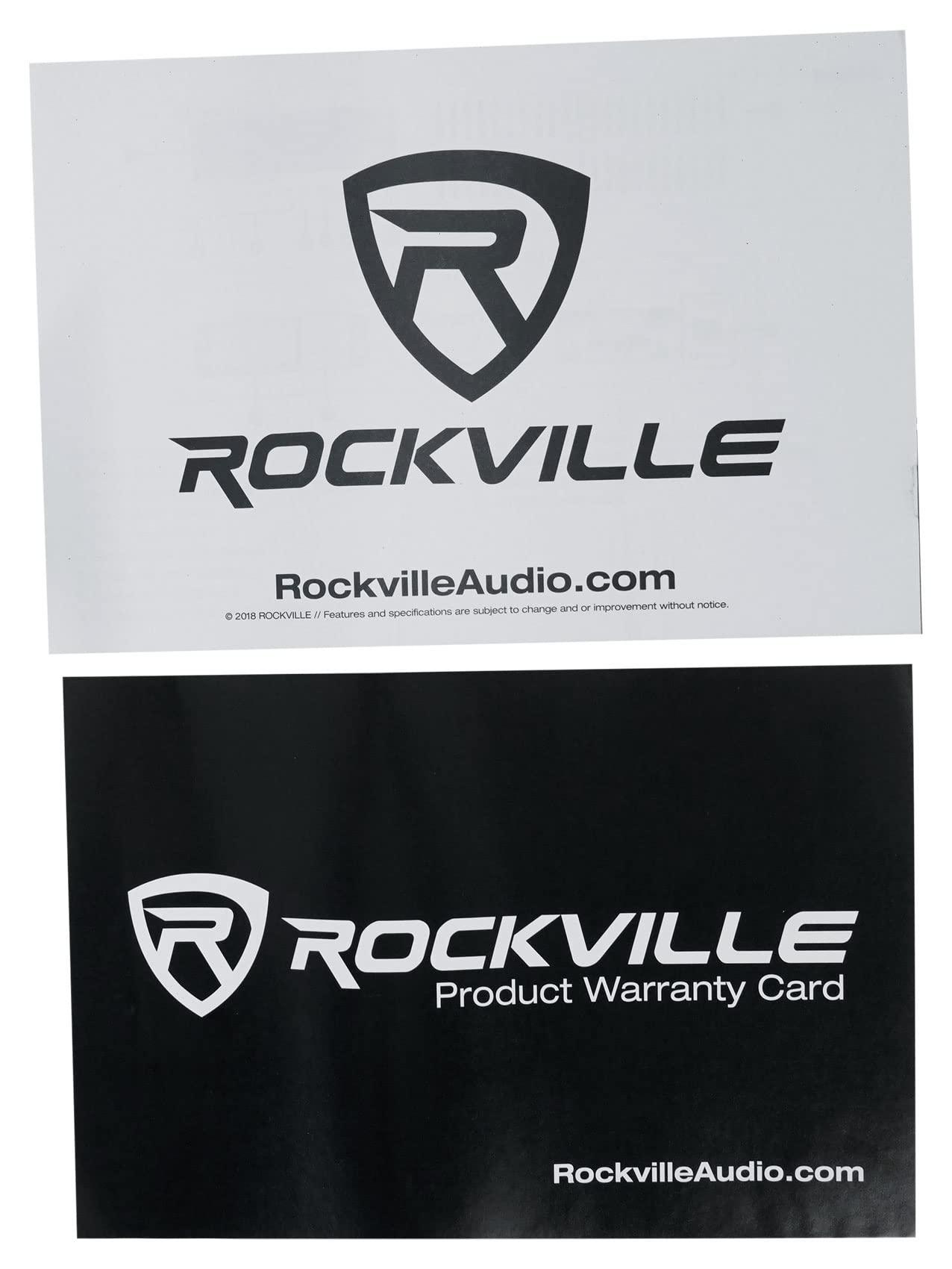 Rockville Rockville REQ42-B Black 19" Rack Mount 2 x 21 Band Equalizer