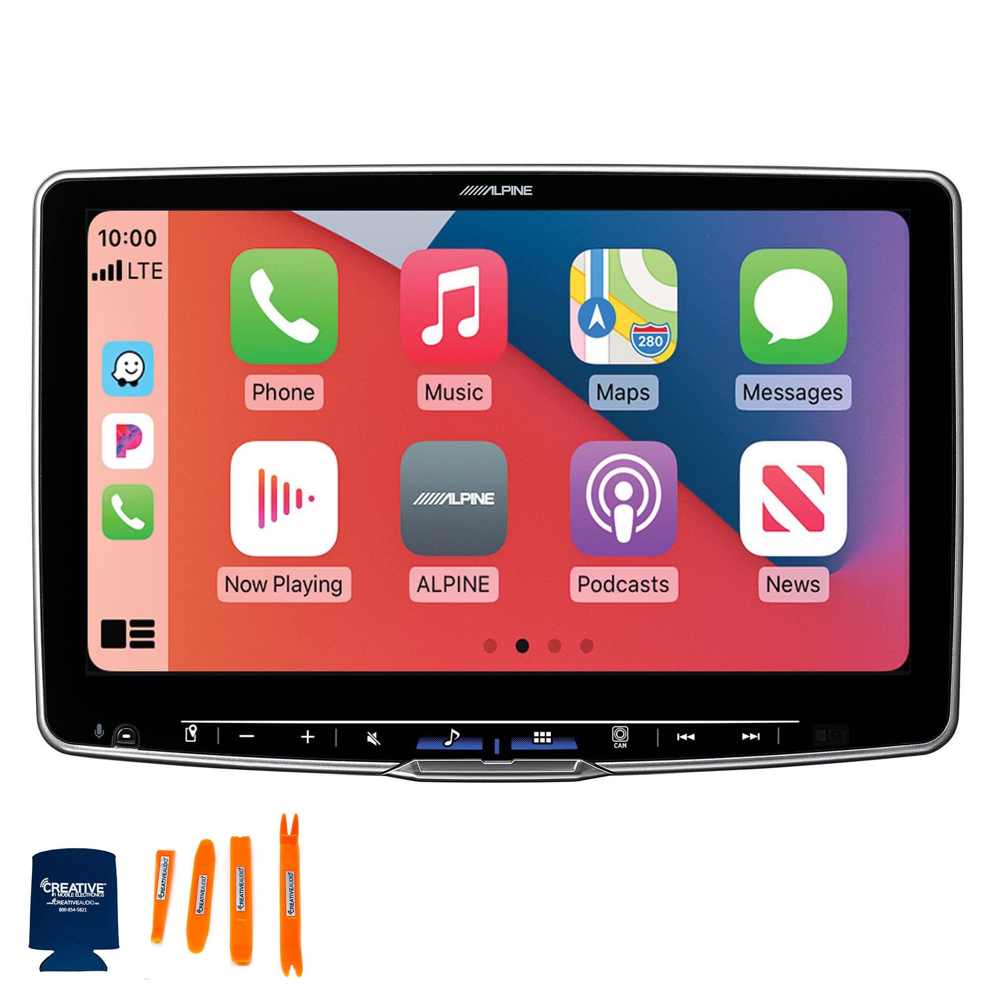 Alpine Alpine ILX-F511 Halo11 Multimedia Receiver with 11" Floating Touchscreen Display with SWI-RC Steering Wheel Interface