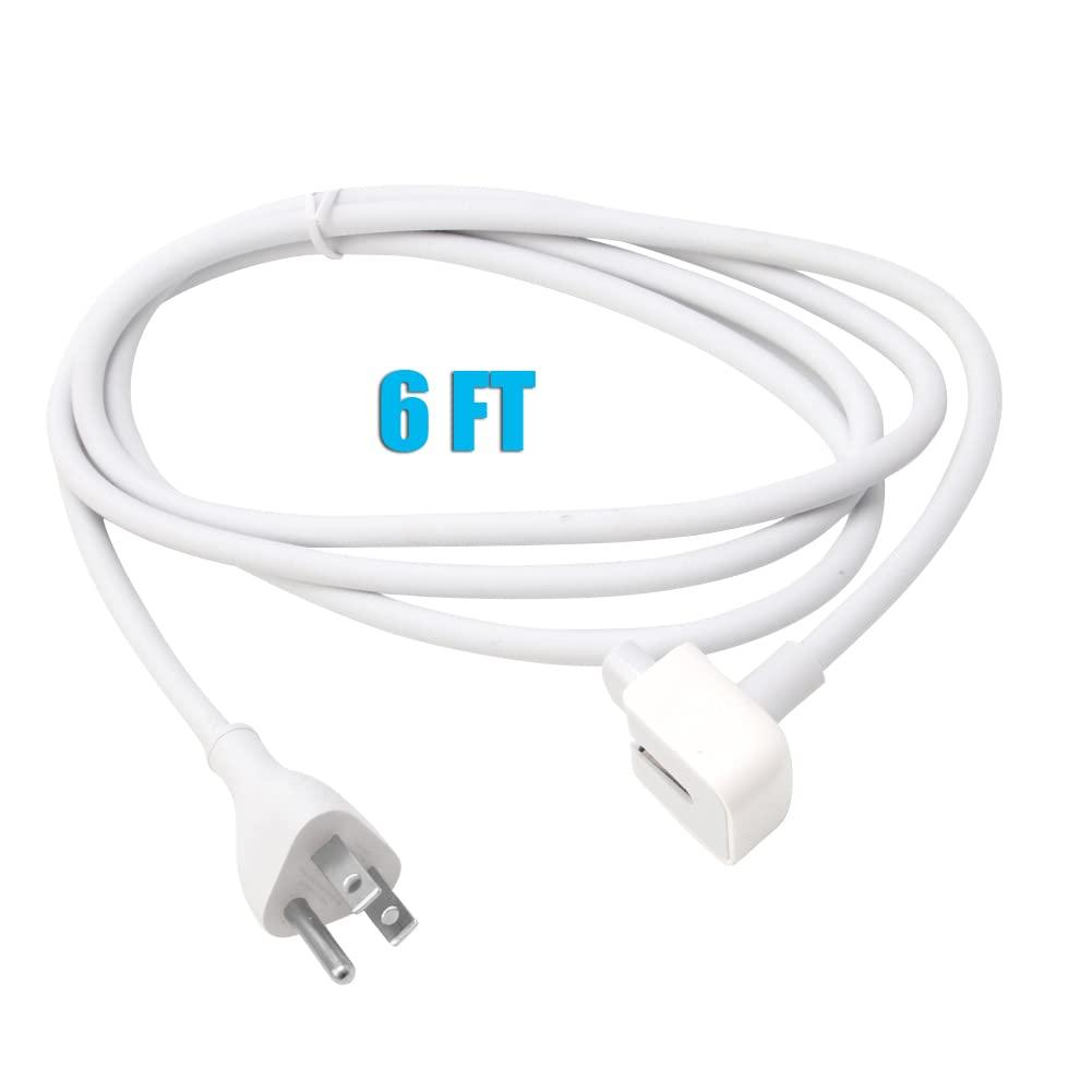 LEAGY LEAGY Power Adapter Extension Wall Cord Cable for Apple Mac iBook MacBook Pro Us Plug 6 ft