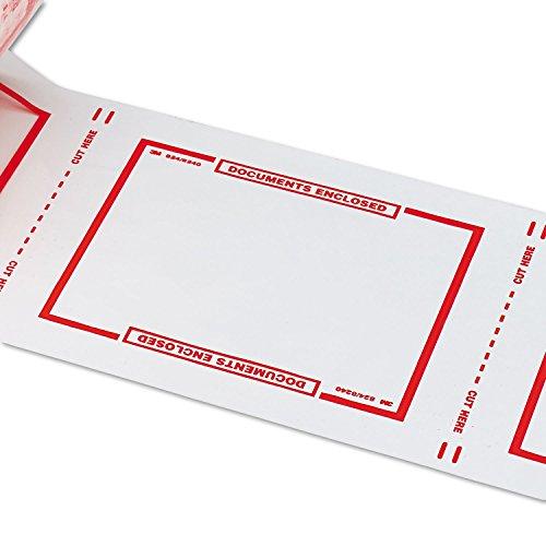 Scotch Scotch 82405 Pouch Tape, 5-Inch x6-Inch , 500 Pouches/RL