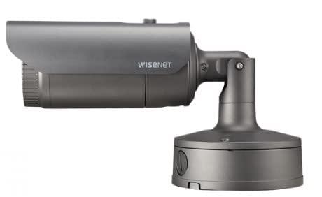 DirectNine Basics HANWHA TECHWIN XNO-8082R 6MP IR WDR Network Outdoor Bullet Camera with 2.8~8.4mm (3X) Motorized varifocal Lens, RJ45 Connection