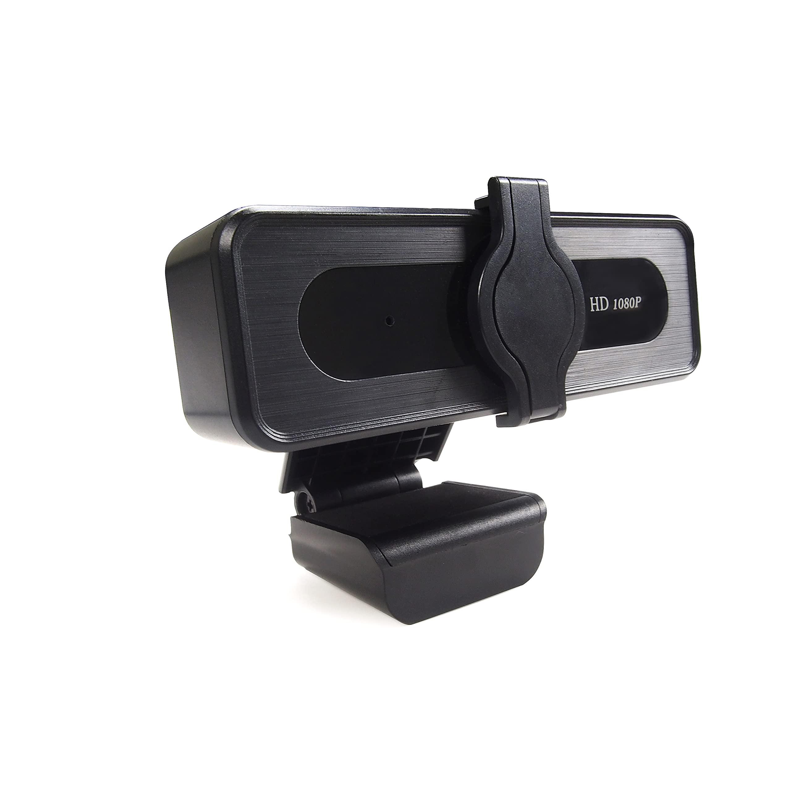 Tezl Tezl TZLWC-2 1080P PC Live Streaming Webcam- USB, Mic, Privacy Cover (Renewed)