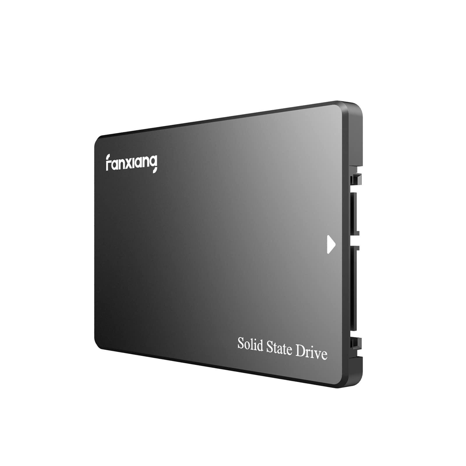 fanxiang fanxiang SSD 2TB Internal Solid State Drive SATA III 6Gb/s 2.5", 3D NAND, SLC Cache, Up to 550MB/s, Compatible with Laptops and PC Desktops(S101)