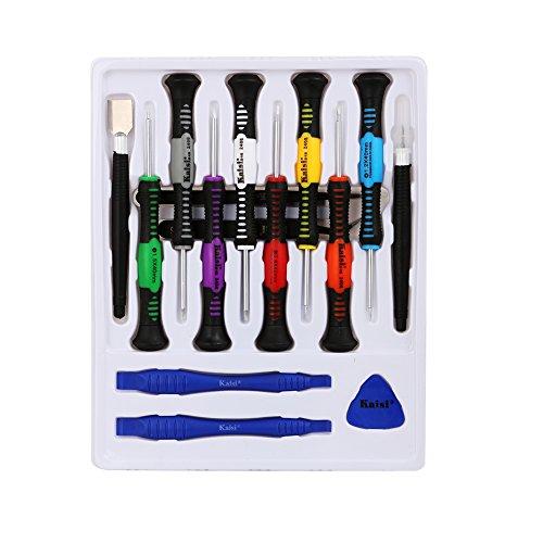 Kaisi Kaisi 16-Piece Precision Screwdriver Set Repair Tool Kit Compatible Samsung, iPhone, iPad, Computers, Laptops and Other Devices