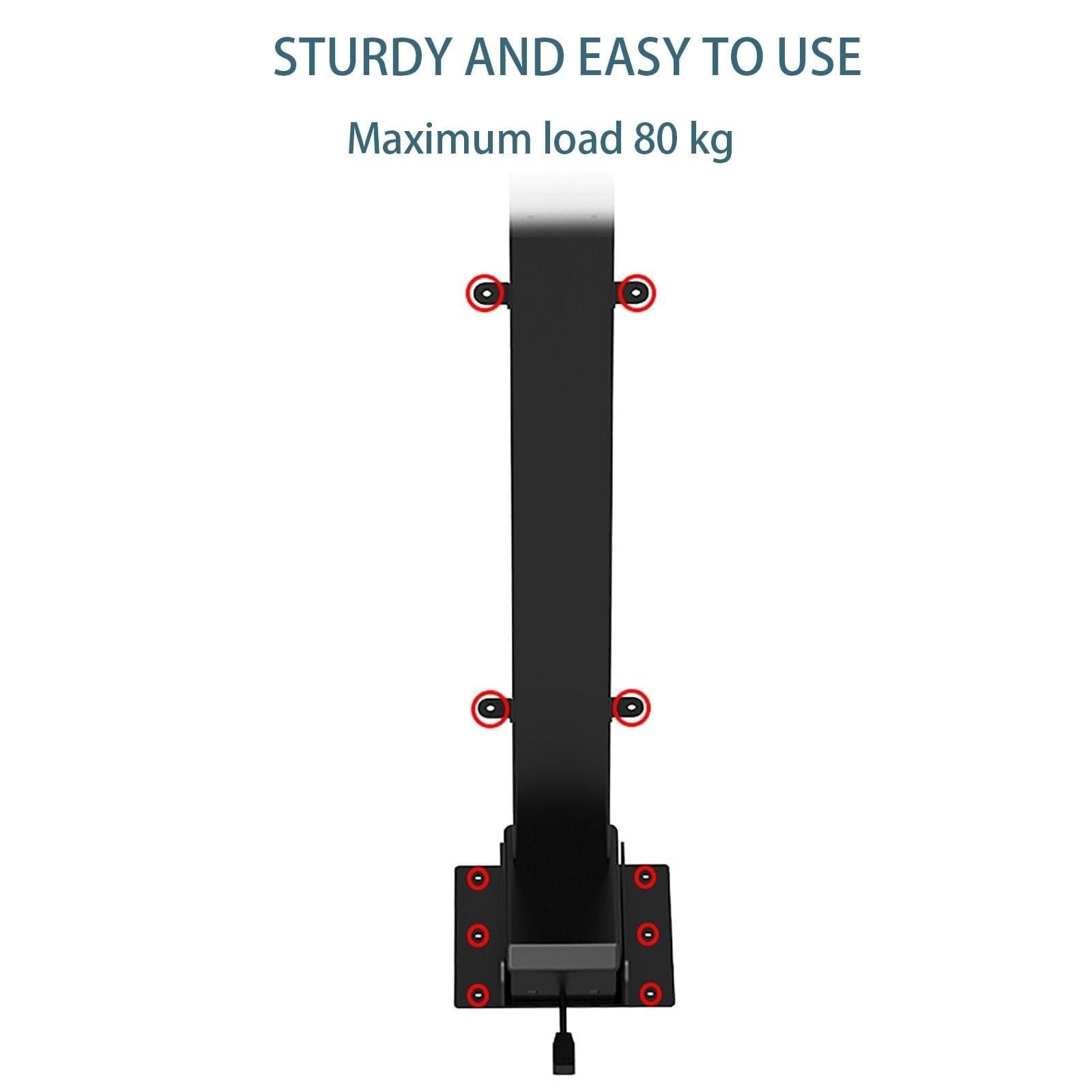 QICBYING Electric TV Lift Stand - Adjustable TV Mount Bracket - Telescopic Electric TV Lift - Can Be Hidden In A Cabinet Motorized Tv Mount, Up To 60kg, Travel Less Than 40 Seconds ( Size : For TV 42-65in Lift