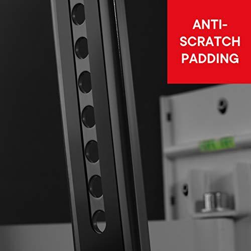 One For All One For All Ultra Slim TV Wall Bracket Mount  Screen Size 32-60\" - for All Types of TVs  Max Weight 80kgs  VESA 100x100 to 400x400  Black White WM6411