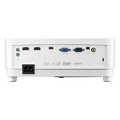 ViewSonic ViewSonic PX706HD 1080p Short Throw Projector with 3000 Lumens 22,000:1 DLP Dual HDMI USB C and Low Input Lag, Stream Netflix with Dongle