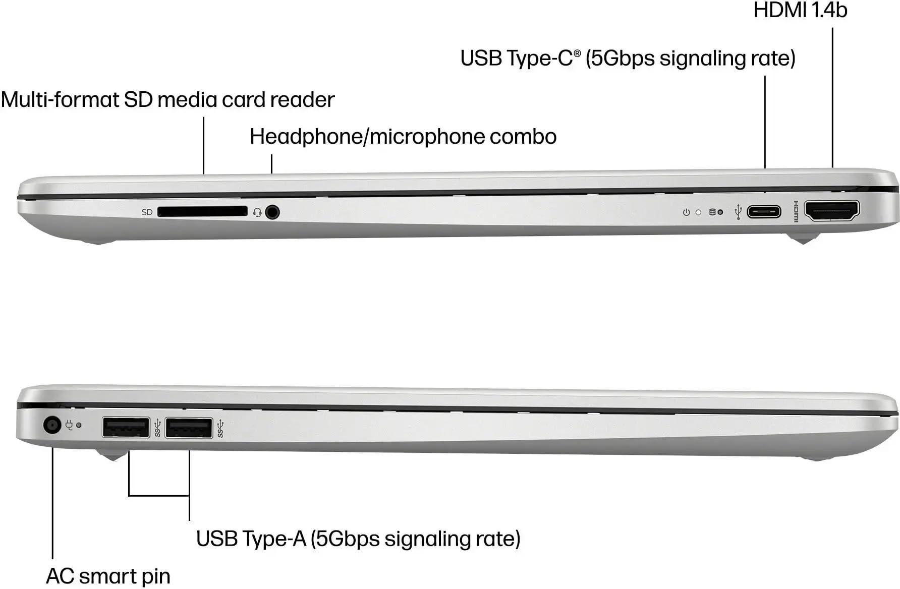 HP HP Newest Laptop 15.6 inch Touchscreen, Intel i3-1215U Processor, 32 GB DDR4 RAM, 1 TB SSD, Computer for Home Business Students, Silver, with Windows 11 Pro + Office Pro + Patented Mouse