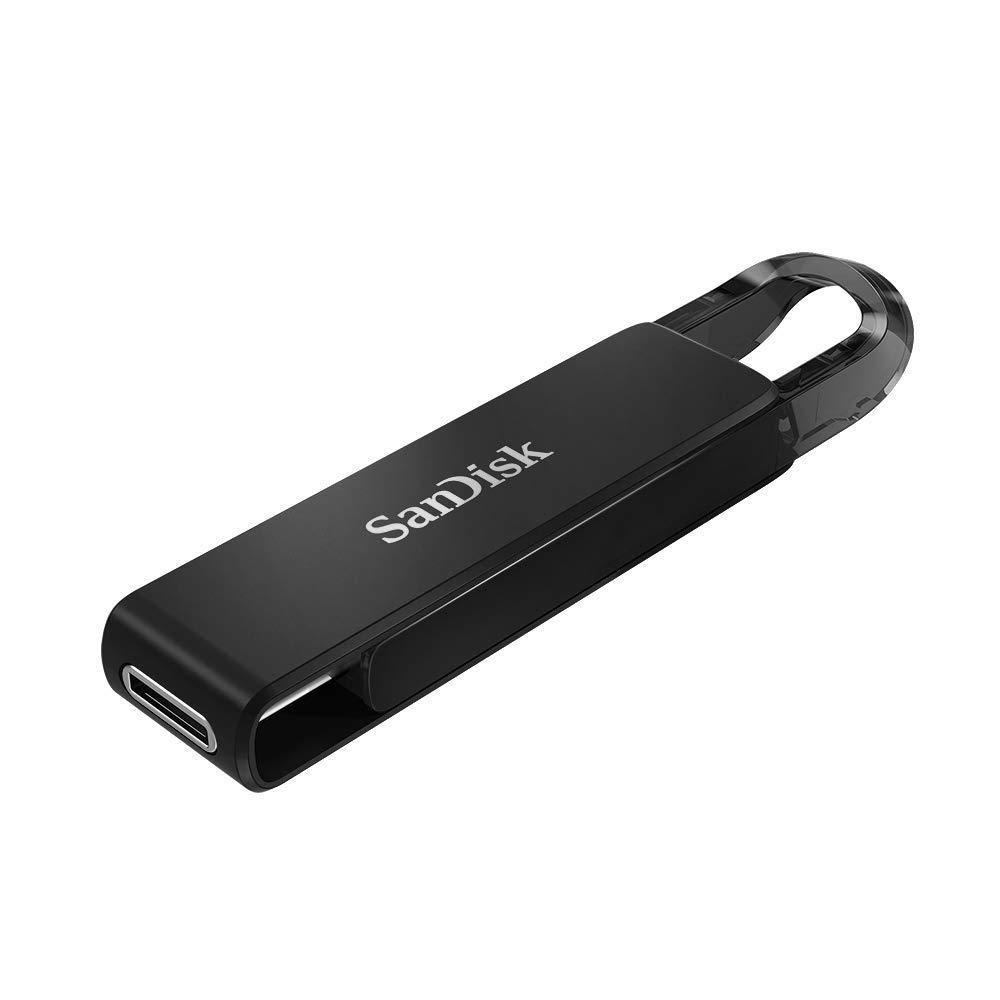 Everything But Stromboli SanDisk Ultra USB 256GB Type-C Flash Drive Works with Dell XPS 13 Touch, XPS 15, XPS 17, XPS 13 2-in-1 PCs & Laptops (SDCZ460-256G-G46) Gen 1 USB 3.1 Bundle with (1) Everything But Stromboli Lanyard