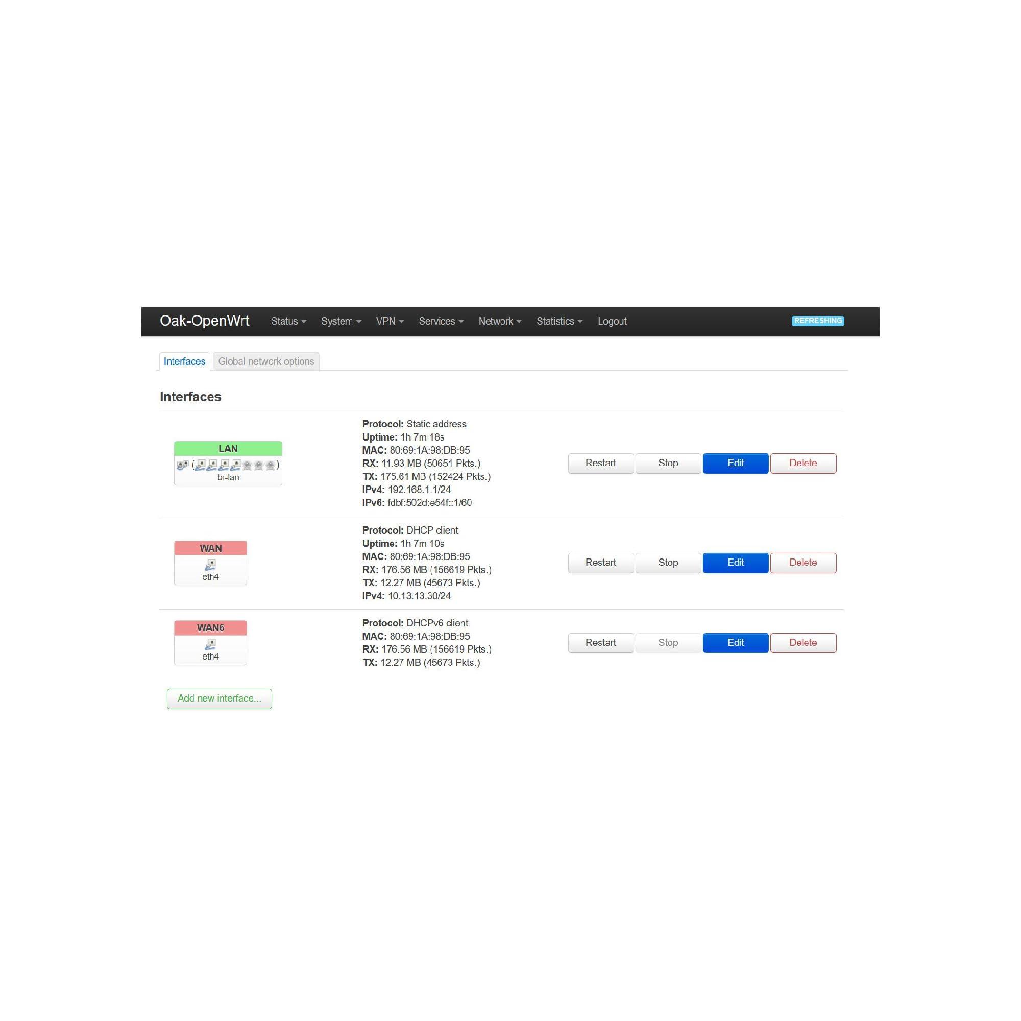 Linksys Linksys Velop WRT Pro 7: Tri-Band WiFi 7 Router, Speeds up to 10680 Mbps, OpenWrt LuCI, 2.5 Gbps Wan Port & 4X 1 Gbps Ethernet Ports