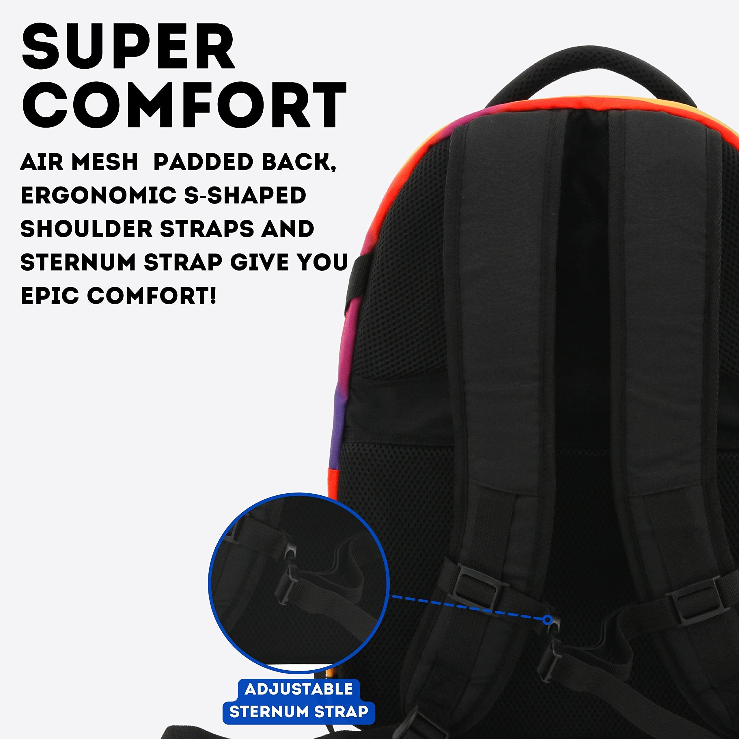 J World New York J World New York Atom Multi-Compartment Laptop Backpack, Heat, One Size