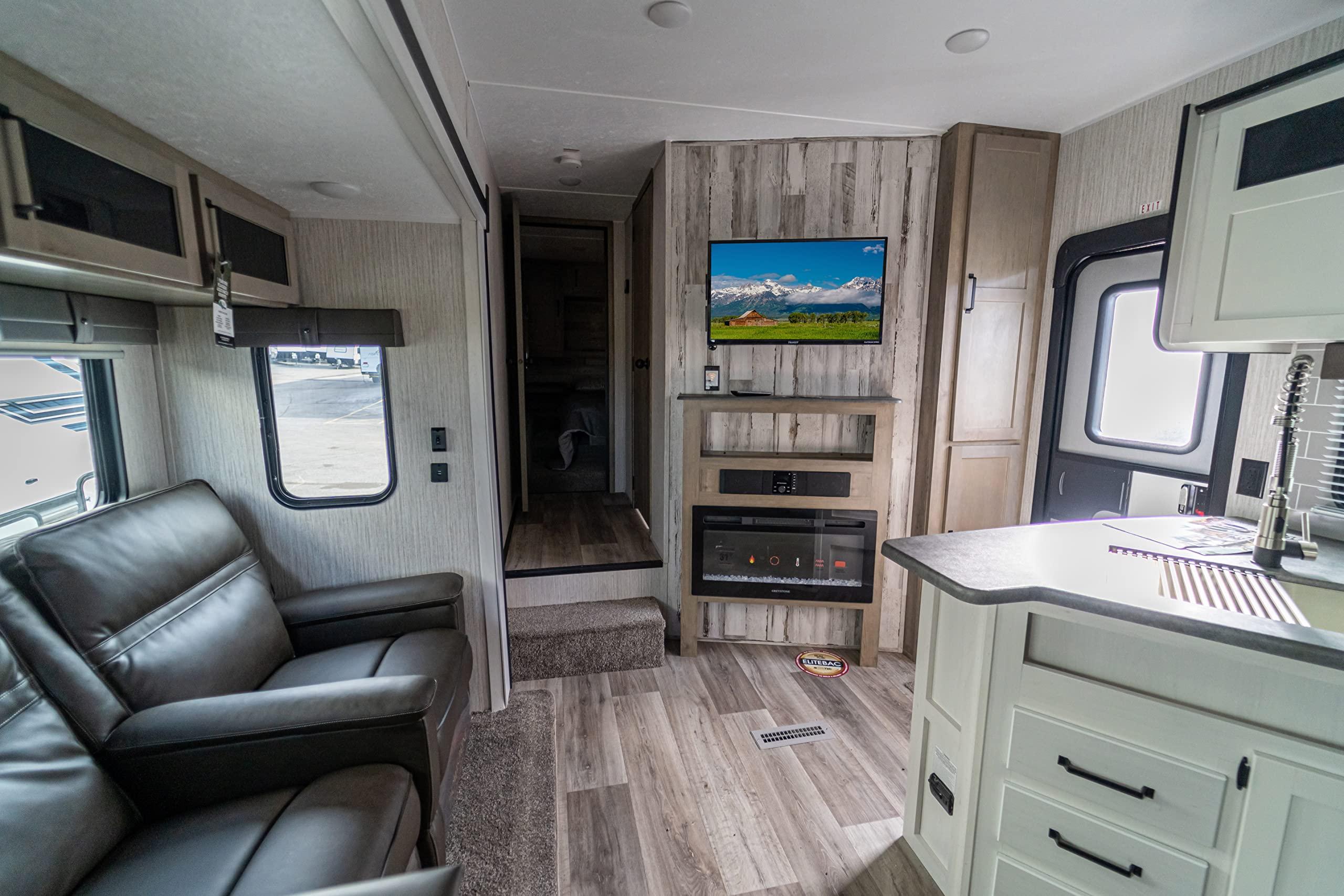 FREE SIGNAL TV FREE SIGNAL TV New Transit Platinum Series 22" 12-Volt DC Powered Smart TV for RVs, Campers, Marine and Off-Grid Applications. Includes Built in WiFi, DVD Player, Bluetooth, Apps, HDMI/USB Inputs