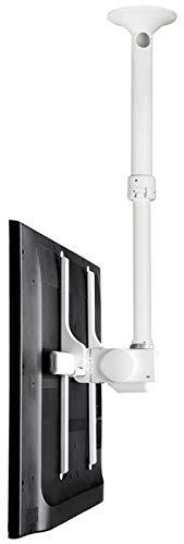 Atdec Atdec TH-3070-CTSW Ceiling Mount with Short Drop Length for Displays up to 143-Pound, White