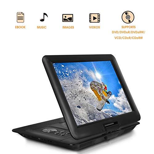 Trexonic Trexonic 15.4" Portable DVD Player with TFT-LCD Screen and USB/SD/AV Inputs