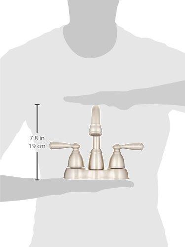 Moen Moen WS84913SRN Banbury Handle Hi Bath Faucet, Pack of 1, Spot Resist Brushed Nickel