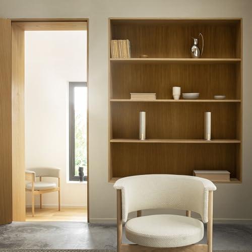 Bang & Olufsen Bang & Olufsen Beosound Emerge Bookshelf Wi-Fi Speaker, Gold Tone/Light Oak