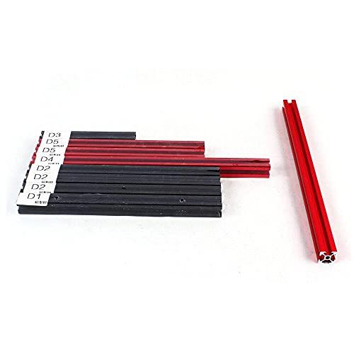 Gdrasuya10 PC Frame Test Bench ITX ATX MATX Test Bench Open Air Case Water Cooling Fan Chassic… (Red)