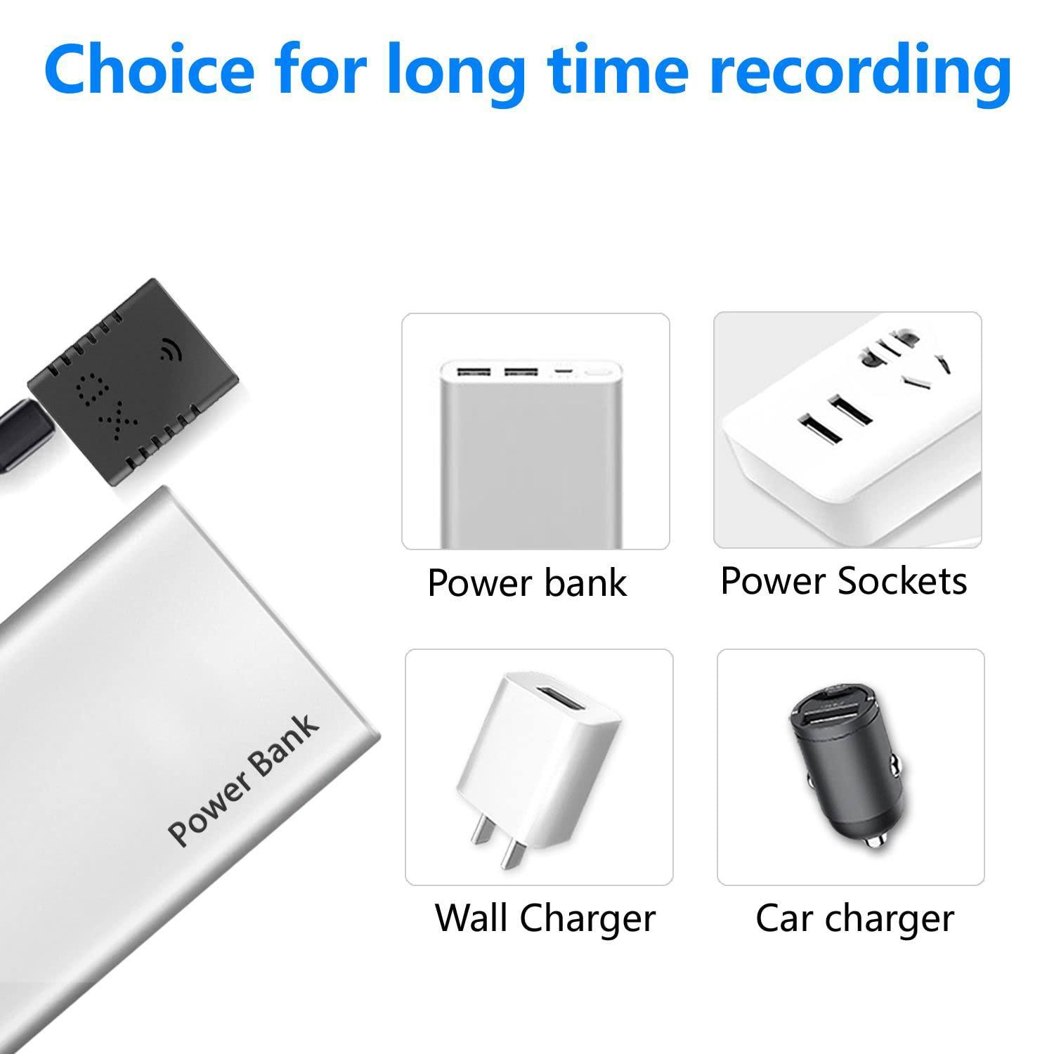 Rettru Smallest Wireless Wifi Camera, Hidden Camera Detector,HD1080P Mini Spy Camera,Small Camera,Baby Monitor,Nanny Cam,With Night Vision,Motion Detection, Cloud Storage, Remote Viewing for iOS Android APP