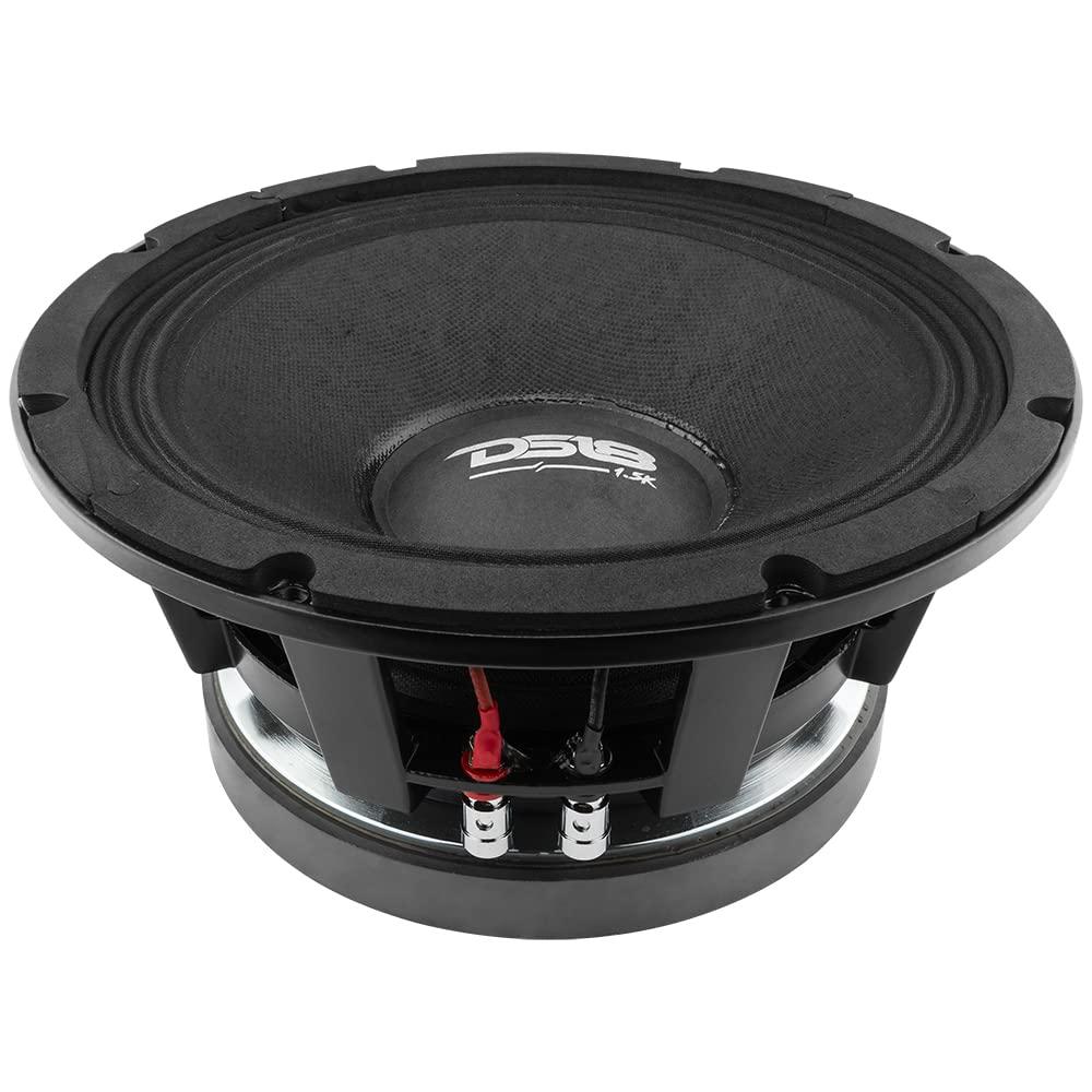 DS18 DS18 PRO-1.5KP10.8 PANCADO - 10\" Brazilian MID BASS Loudspeaker, 3000 Watts Max, 1500 Watts RMS, 8 Ohms - Powerful Car Audio Midrange with Bass Response