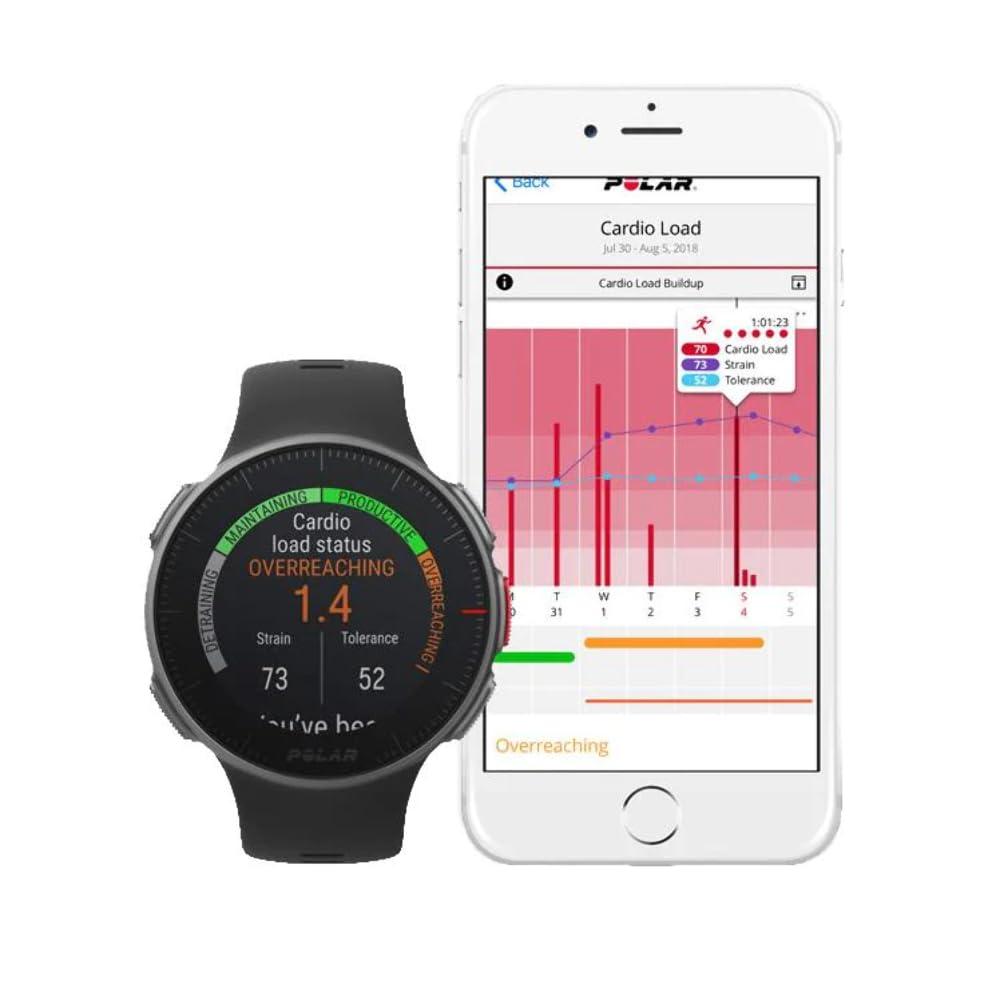 Polar POLAR IGNITE - Advanced Waterproof Fitness Watch (Includes Polar Precision Heart Rate Integrated GPS and Sleep Plus Tracking)
