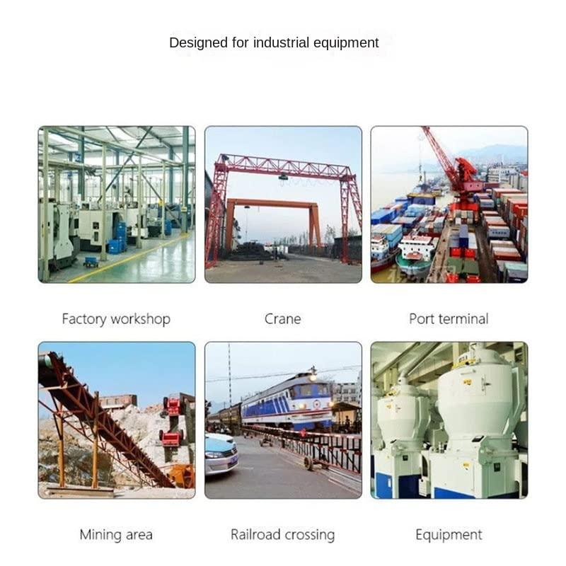 DirectNine Basics MS-590 AC 110V / 220V 160db Motor Driven Air Raid Siren Metal Horn Industry Boat Alarm buzzer tools - (Speed: AC220V)