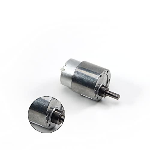 Fielect Fielect Gear Motor DC 12V 7RPM High Torque Electric Motor Micro Speed Reduction Geared Motor Eccentric Output Shaft for Car Robot Model DIY Engine