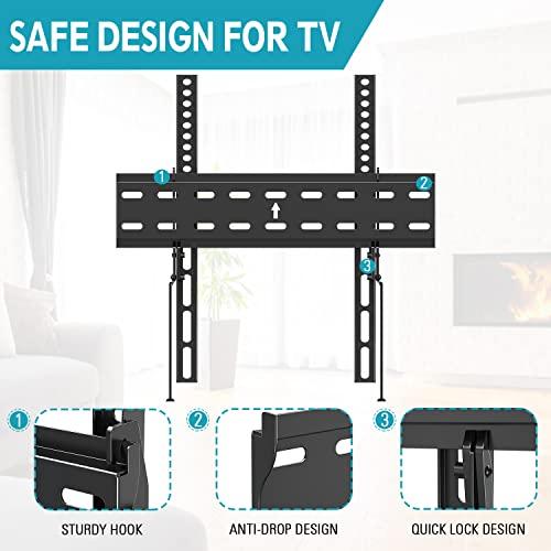 MOUNTUP MOUNTUP Tilting TV Wall Mount and Single Stud TV Wall Mount Bundle