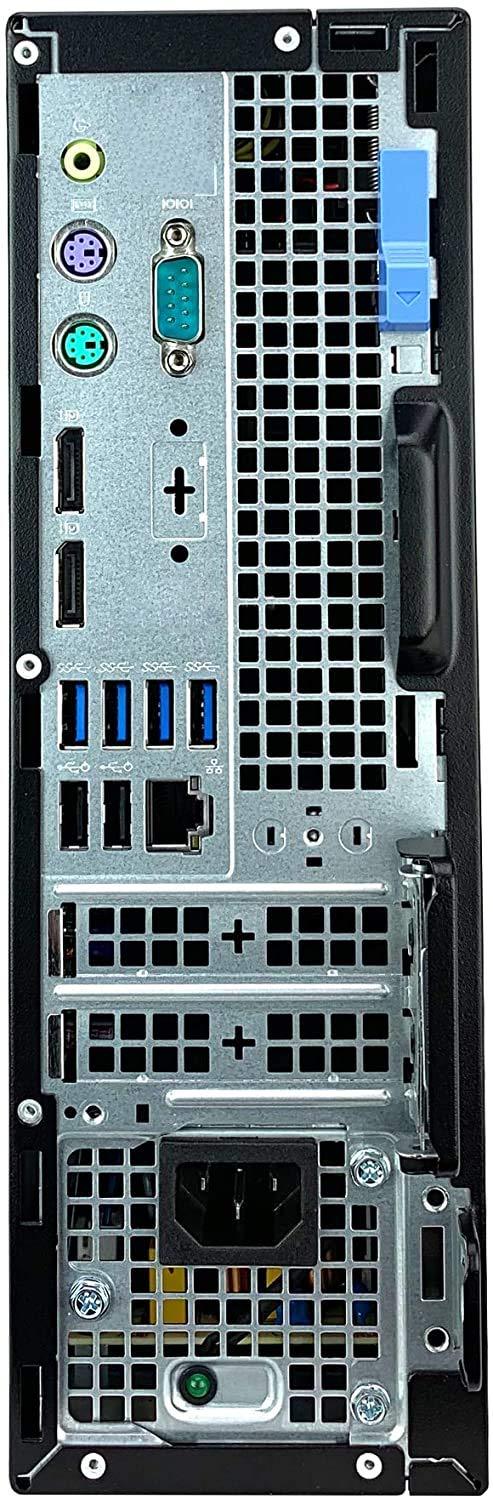 Dell Dell Optiplex 7060 Desktop Computer | Hexa Core Intel i5 (3.2GHz) | 16GB DDR4 RAM | 500GB SSD | Windows 11 Pro | New 24in LCD Monitor + RGB Keyboard & Mouse + Speakers | Home or Office PC (Renewed)