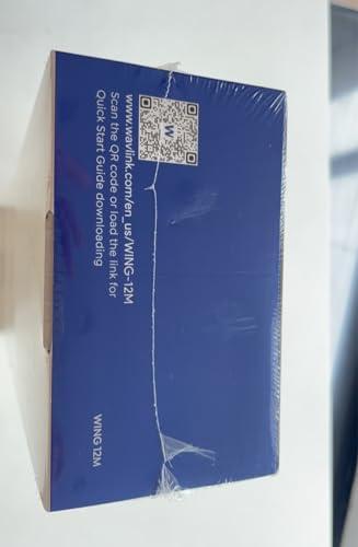 WAVLINK WAVLINK AC1200 High Power Outdoor Weatherproof WiFi Range Extender, Long Range Wireless AP/Router/Repeater/WISP Mode with POE Powered, Point to Point WiFi Bridge, 4x7dBi Omni Directional Antennas