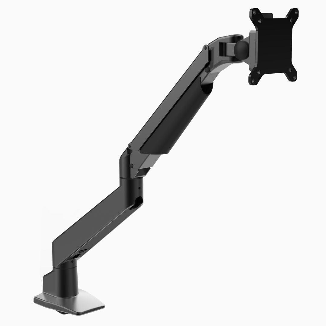 Desky Desky Heavy Duty Single Monitor Arm (24lbs+) - White