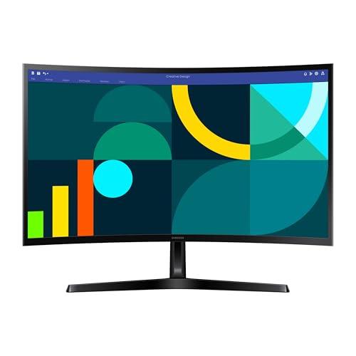 Samsung Samsung 27" Essential S3 (S36GD) Series FHD 1800R Curved Computer Monitor, 100Hz, Game Mode, Advanced Eye Comfort, HDMI and D-sub Ports, LS27D366GANXZA, 2024