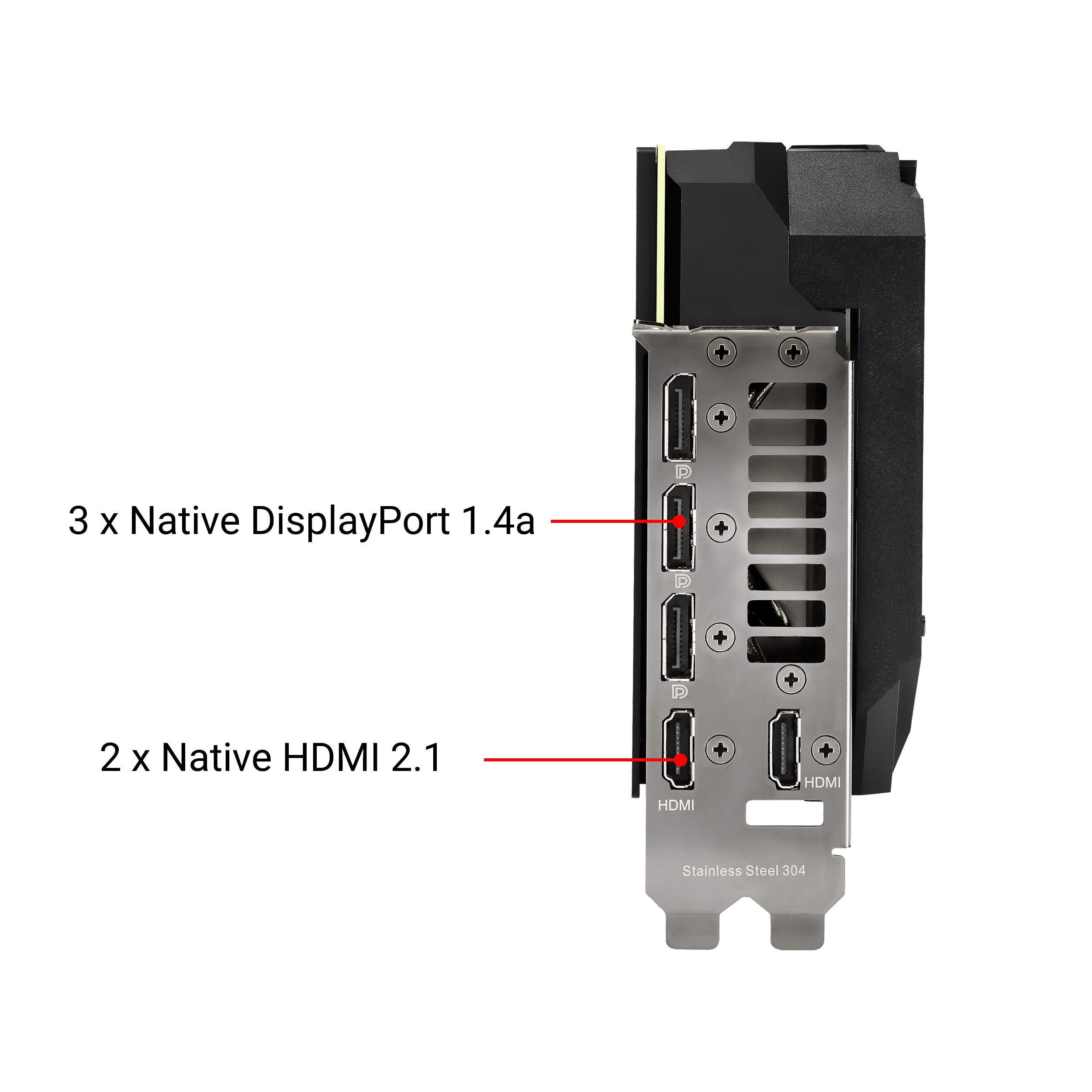 ASUS ASUS ROG Strix GeForce RTX 3090 OC Edition 24GB GDDR6X Gaming Graphics Card with Axial-tech Fans & Central Static Pressure Fan ROG-STRIX-RTX3090-O24G-GAMING (Renewed)