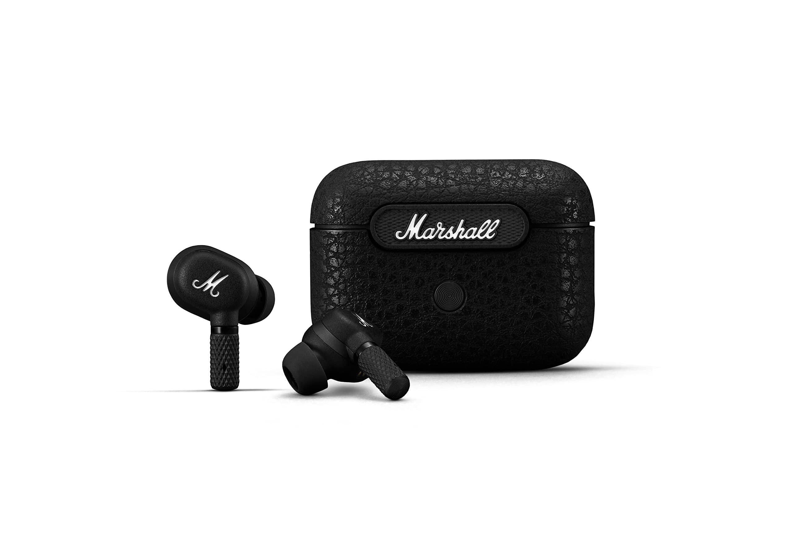 Marshall Marshall Motif True Wireless Noise Canceling Headphones, In Ear, Black