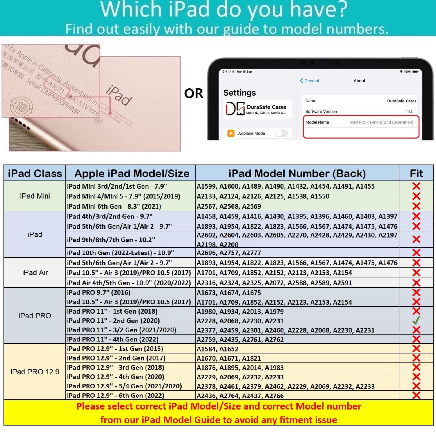 DuraSafe Cases DuraSafe Cases for iPad Pro 11 2nd Gen Printed Folio Case A2228 MY232LL/A MY252LL/A A2068 A2230 MXDC2LL/A MXDE2LL/A MXDD2LL/A MXDF2LL/A A2231 MY332LL/A MY342LL/A MXEW2LL/A MXEY2LL/A - Puppy Friend