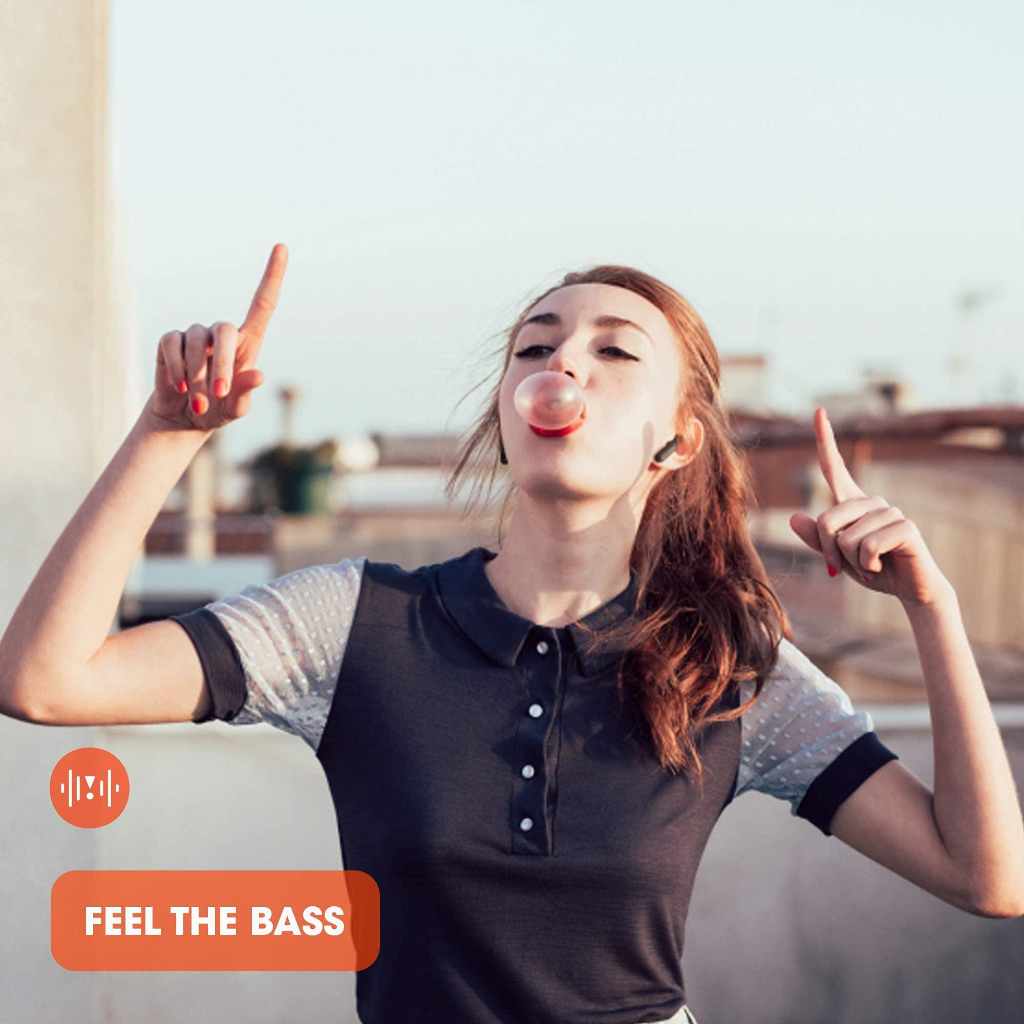 JBL JBL Tune 225TWS True Wireless Earbud Headphones - JBL Pure Bass Sound, Bluetooth, 25H Battery, Dual Connect, Native Voice Assistant (White) (Renewed)