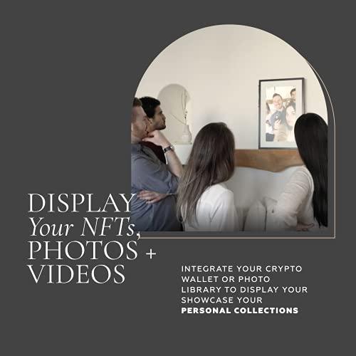 CANVIART Canvia Smart Digital Canvas Display and Frame - for Fine Painting, Wall Art, NFTs, Personal Photos & Videos - Advanced HD Display, NFT Compatibility, Video Playback, Google Photos, 16GB Storage