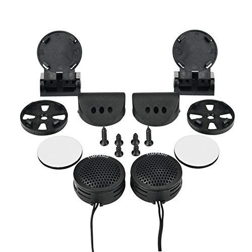 Timpano Timpano TPT-ST1 Dome Tweeter, 1 Inch Tweeter Set for Car Audio, Angle or Surface Mount Tweeters, 4 Ohm Soft Dome 150 Watts Max Power Tweeter for Pro Car Audio (Pair)