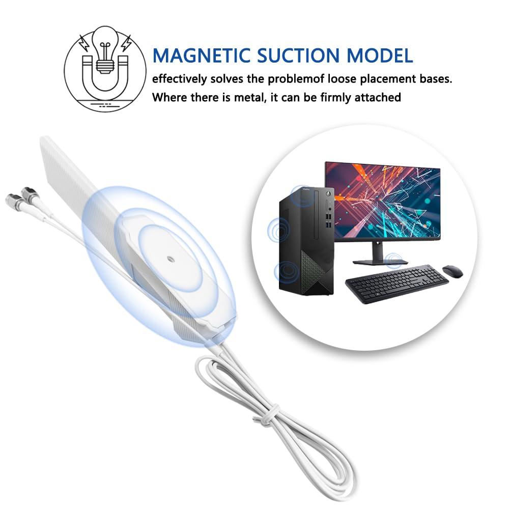 ZAHARA ZAHARA RP-SMA Dual-Band WiFi 6E Antenna for ASUS ROG Strix B550-F Gaming WiFi II/Prime B550-PLUS/ROG Strix B550-A B450-F B650-A B650E-F Z690-F Z790-F Z790-A Z690-A Z790-E Z790-I Z690-E Gaming WiFi