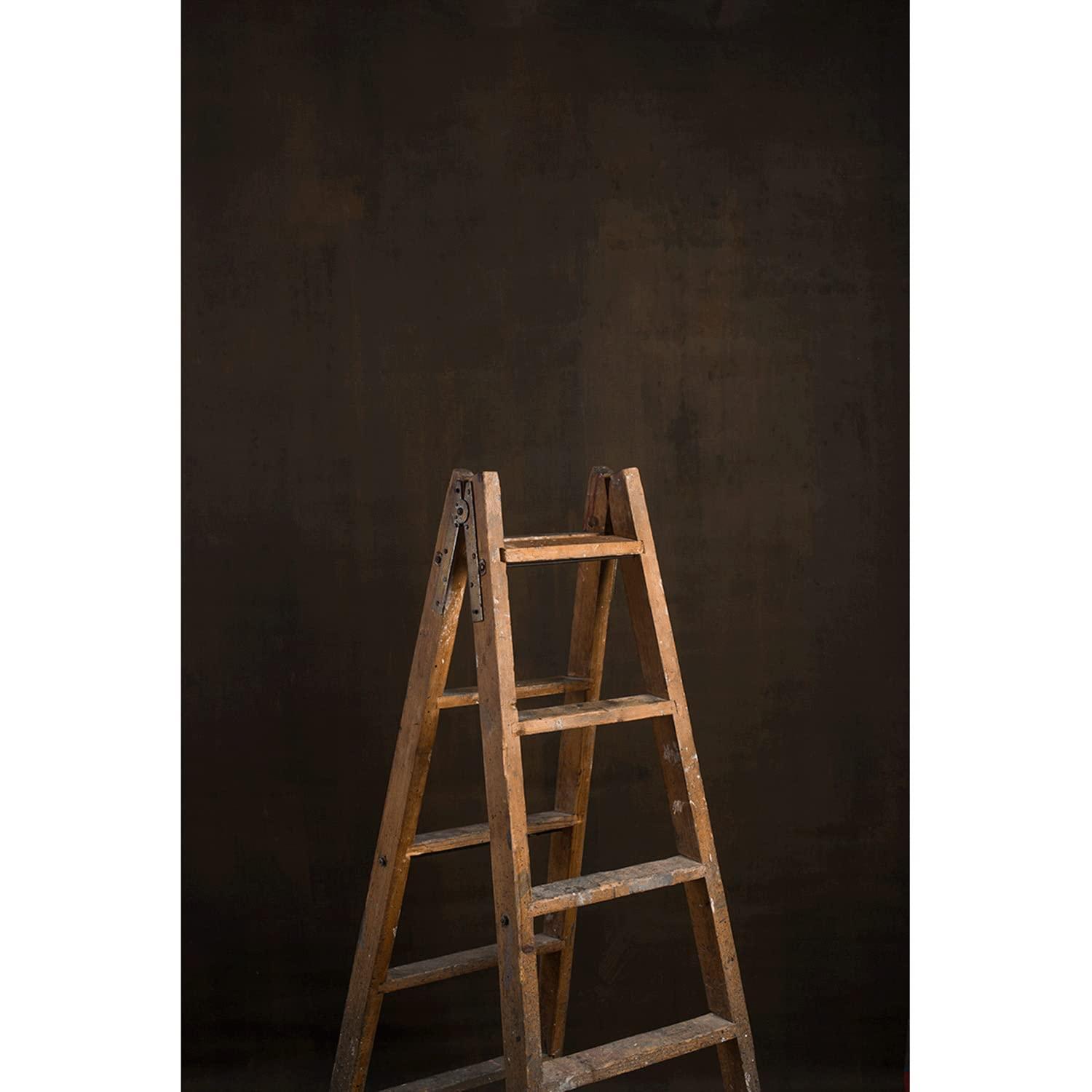 Gravity Backdrops Gravity Backdrops Hand Painted Classic Collection Brown XL 8.9 x 9.8 ft Strong Texture Backdrop