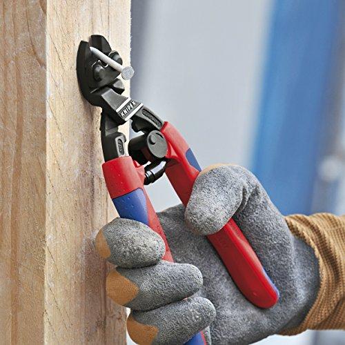 KNIPEX KNIPEX Tools 71 22 200 SBA Angled CoBolt Cutters, 8-Inch
